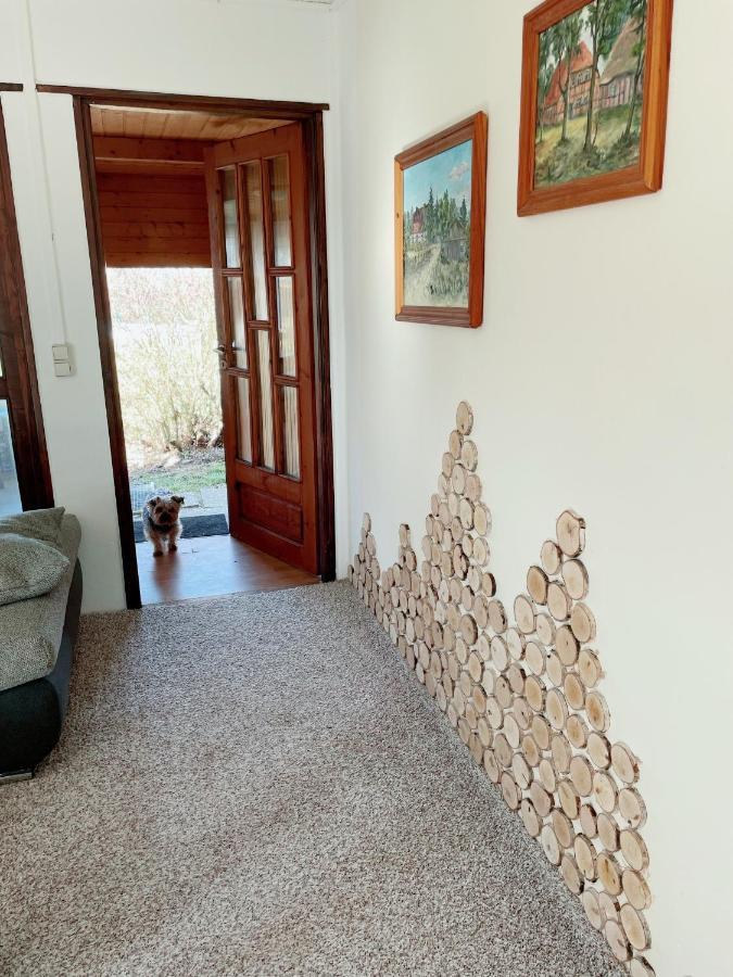 Landhaus Mit Pool, Bungalow In Der Natur Hohenbollentin エクステリア 写真